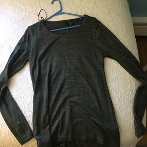 Thin sweater with cut outs